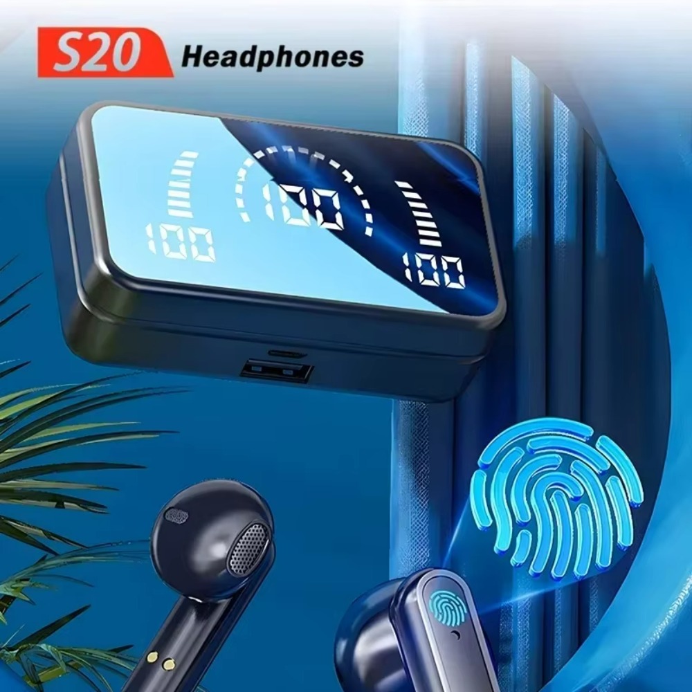 QCY TWS S20 Earphone Bluetooth - Video Games recension och pris
