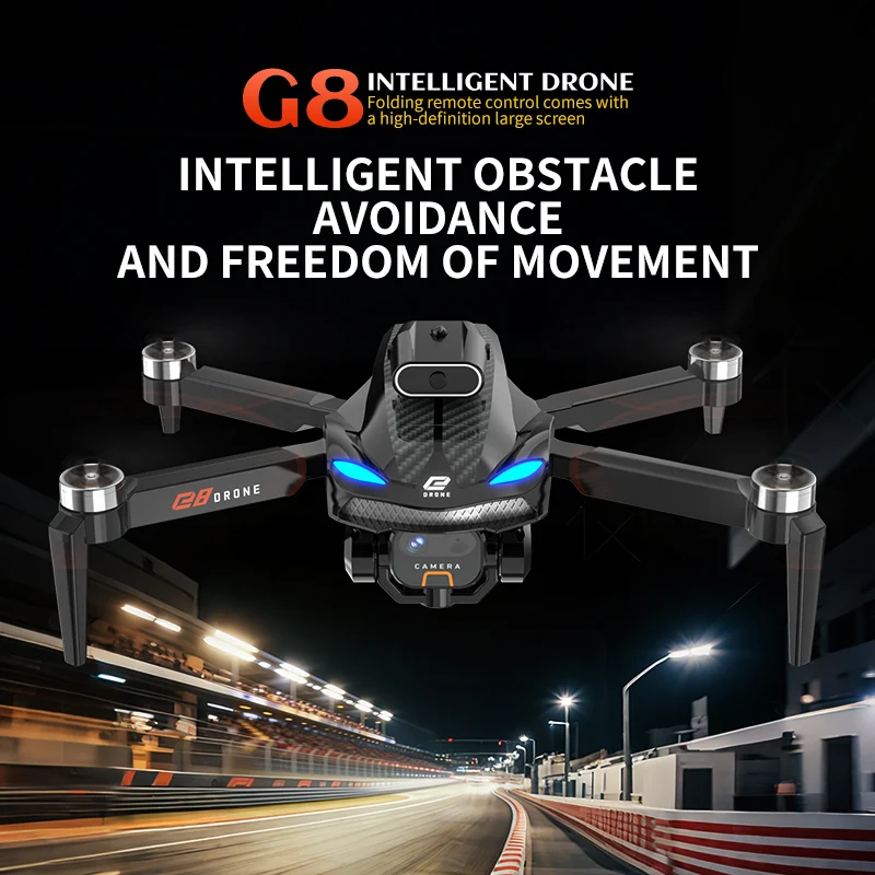 Original G8 GPS Foldable Drone - Fpv Brushless Rc Drone 4K recension och pris