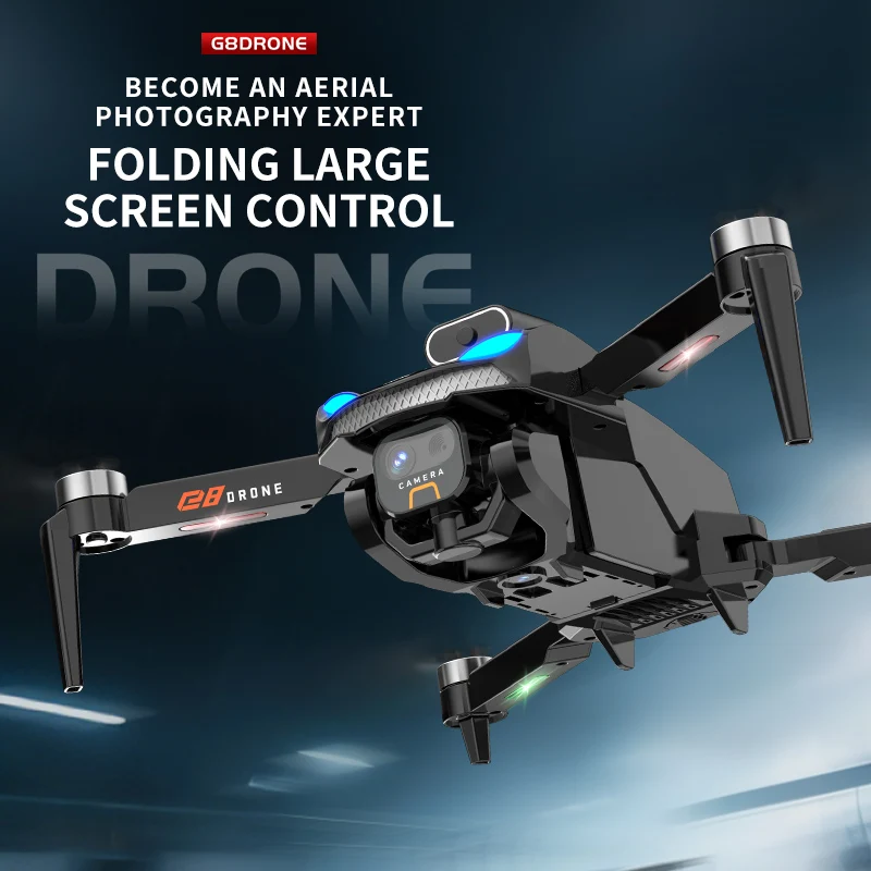 Original G8 GPS Foldable Drone - Fpv Brushless Rc Drone 4K recension och pris