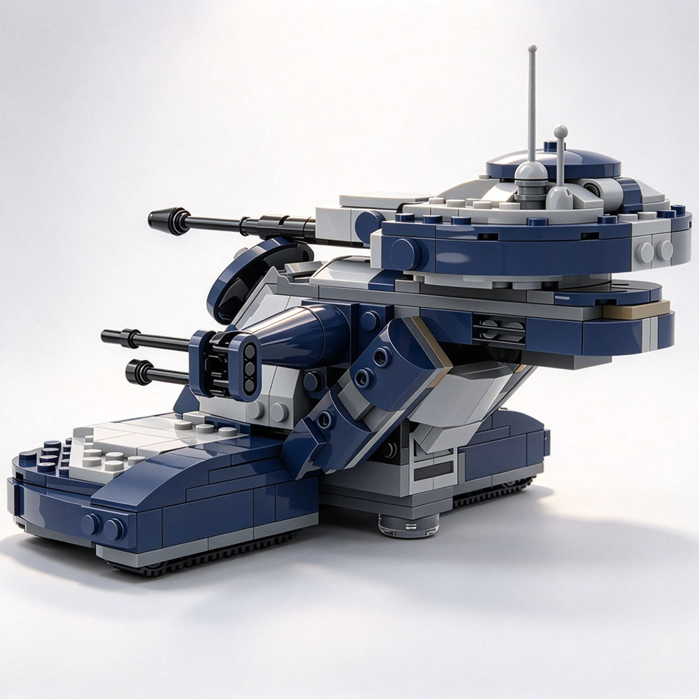 MOC Classic Star Movie Accesso - Lego Compatible Military Tank recension och pris