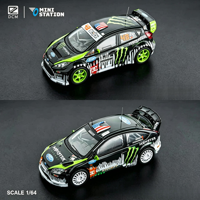 DCM 1/64 Ford Fiesta ST & Focu - Building Blocks recension och pris