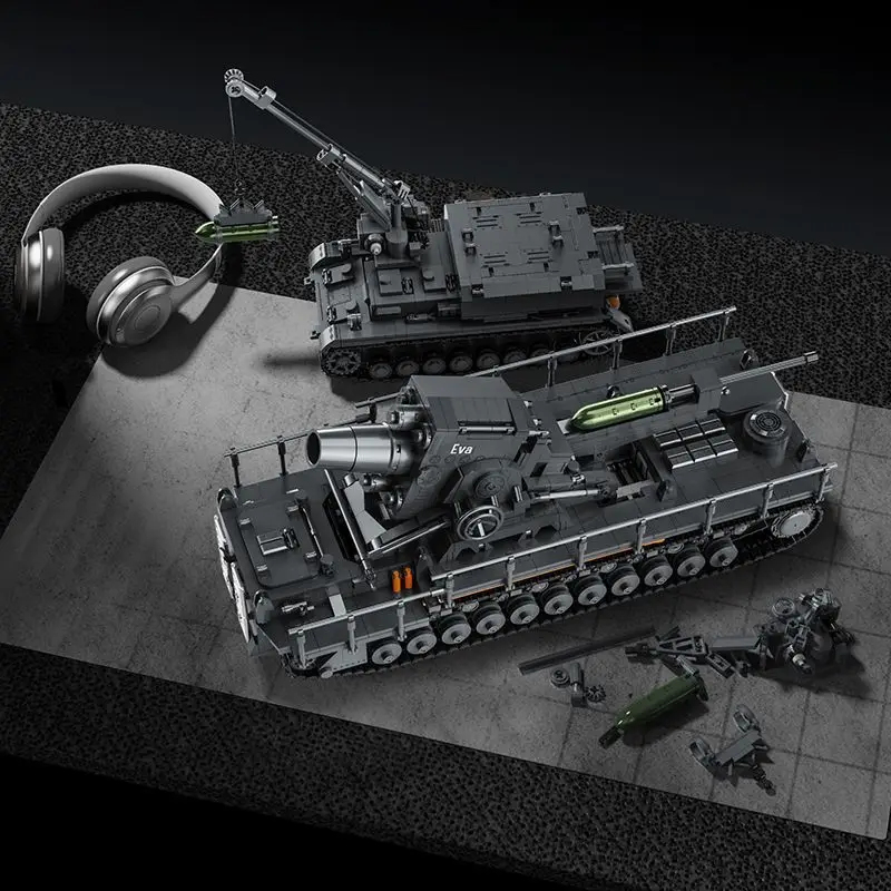 12GO 97026 4706pcs  Military K - Lego Compatible Military Tank recension och pris
