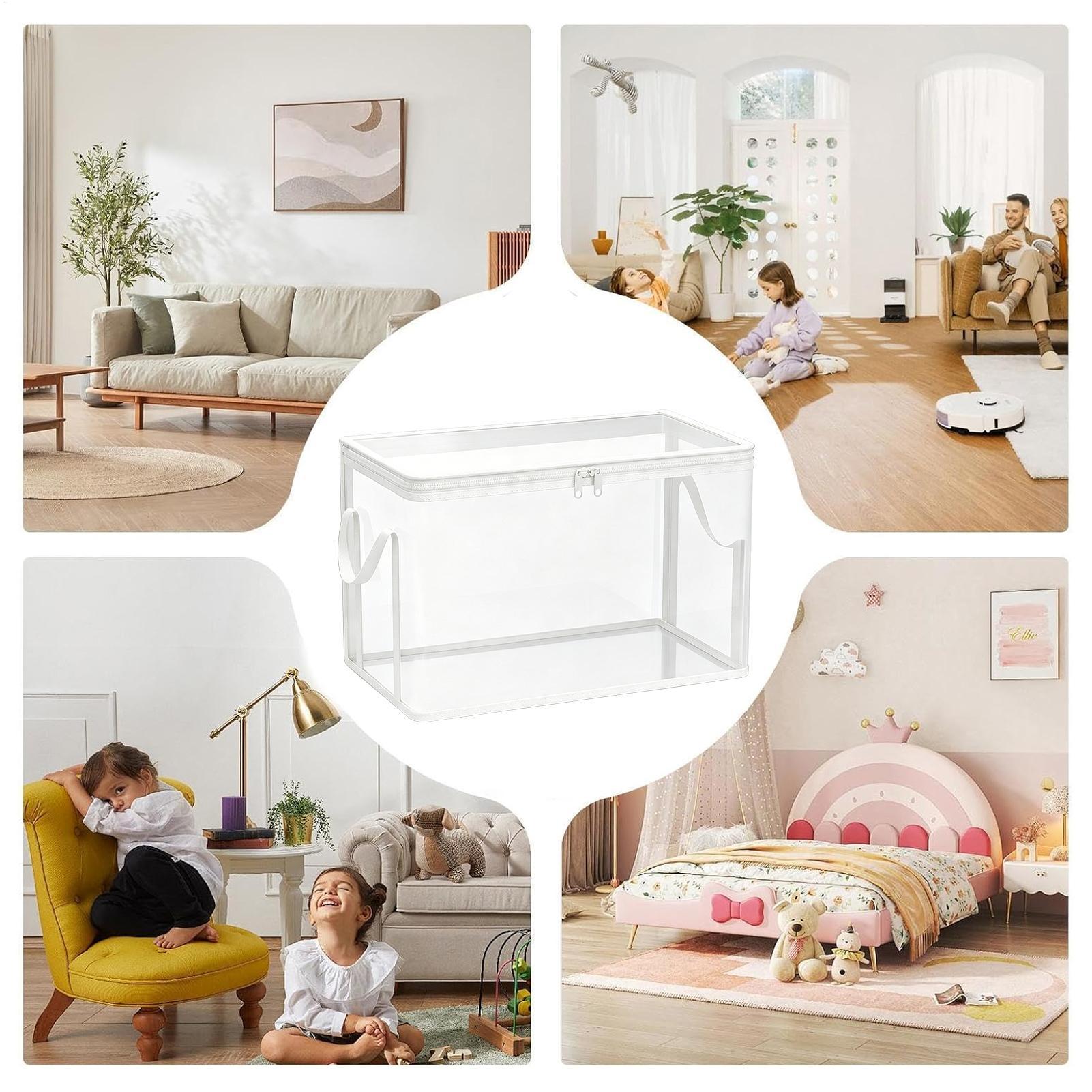 Toy Storage Bag Transparent Or - Building Blocks recension och pris