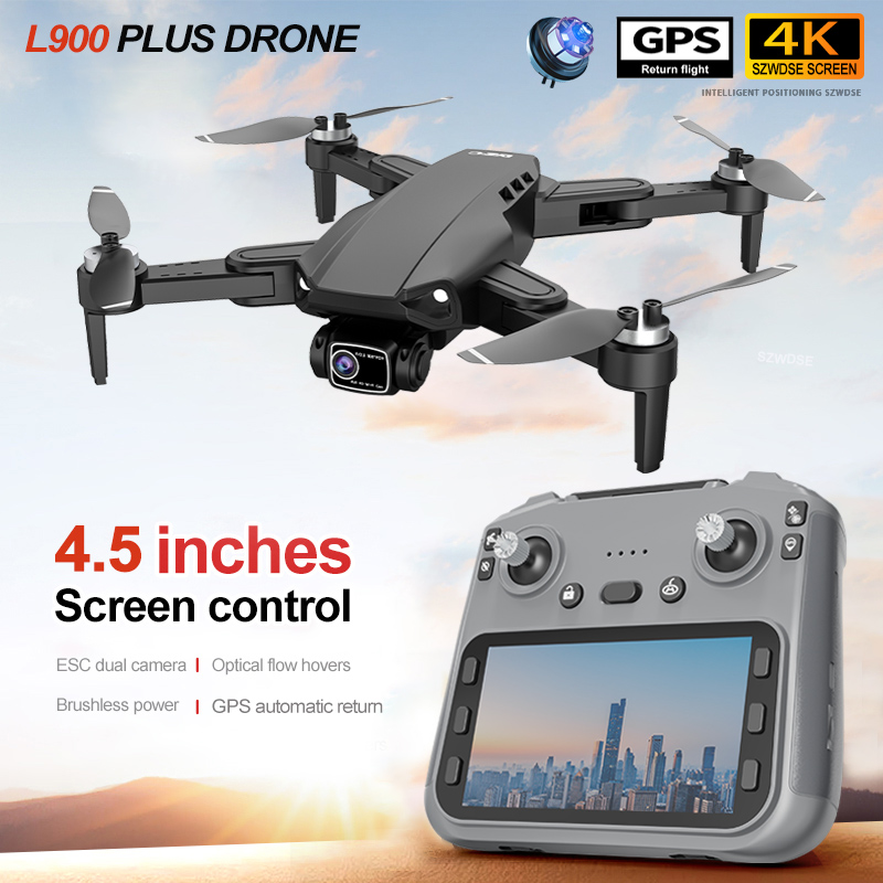 L900 PLUS GPS Drone 4K Profess - Fpv Brushless Rc Drone 4K recension och pris