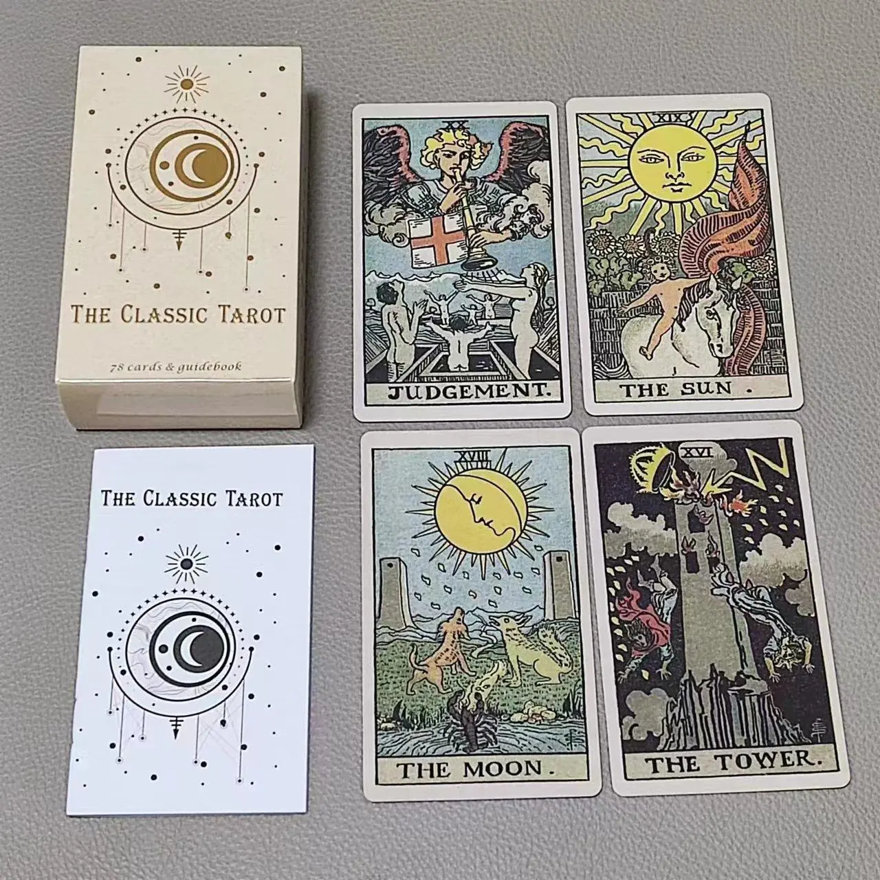 10.3*6cm The Classic Tarot 78  - Tarot Cards Deck With Guidebook recension och pris