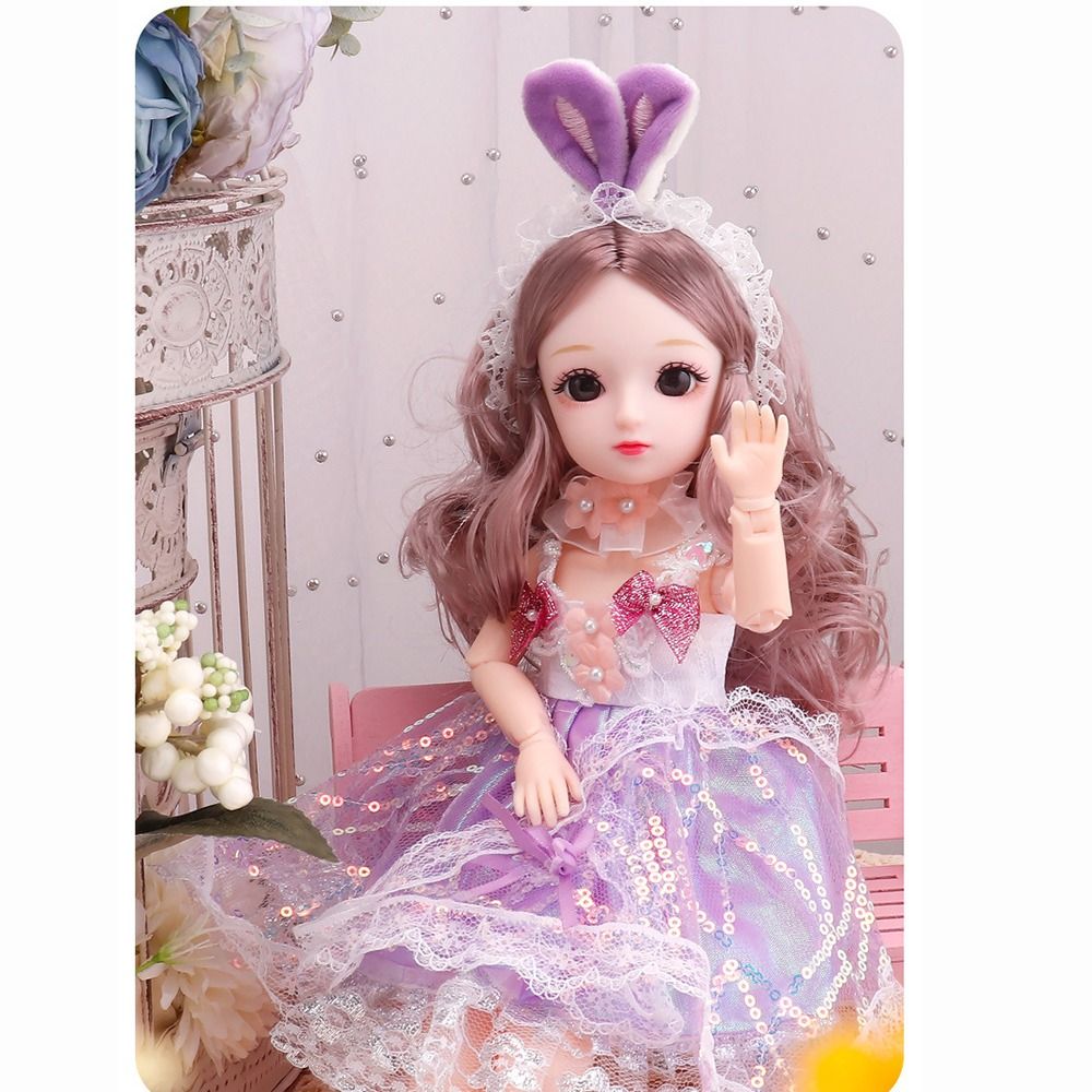 Trendy 23 Movable Jointed Full - Bjd Doll 1 6 Full Set With Clothes recension och pris