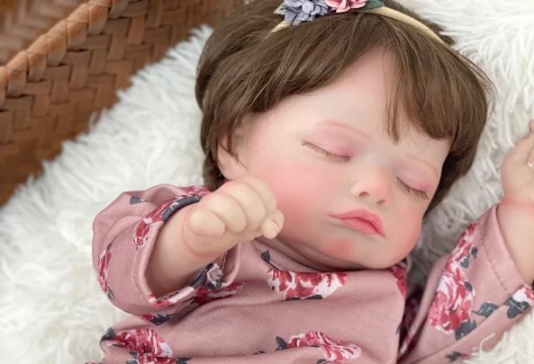 49CM Full Body Vinyl Silicone  - Reborn Baby Doll Silicone Realistic recension och pris