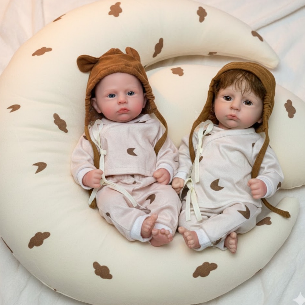 AnjoDoll 33CM Painted/Unpainte - Reborn Baby Doll Silicone Realistic recension och pris
