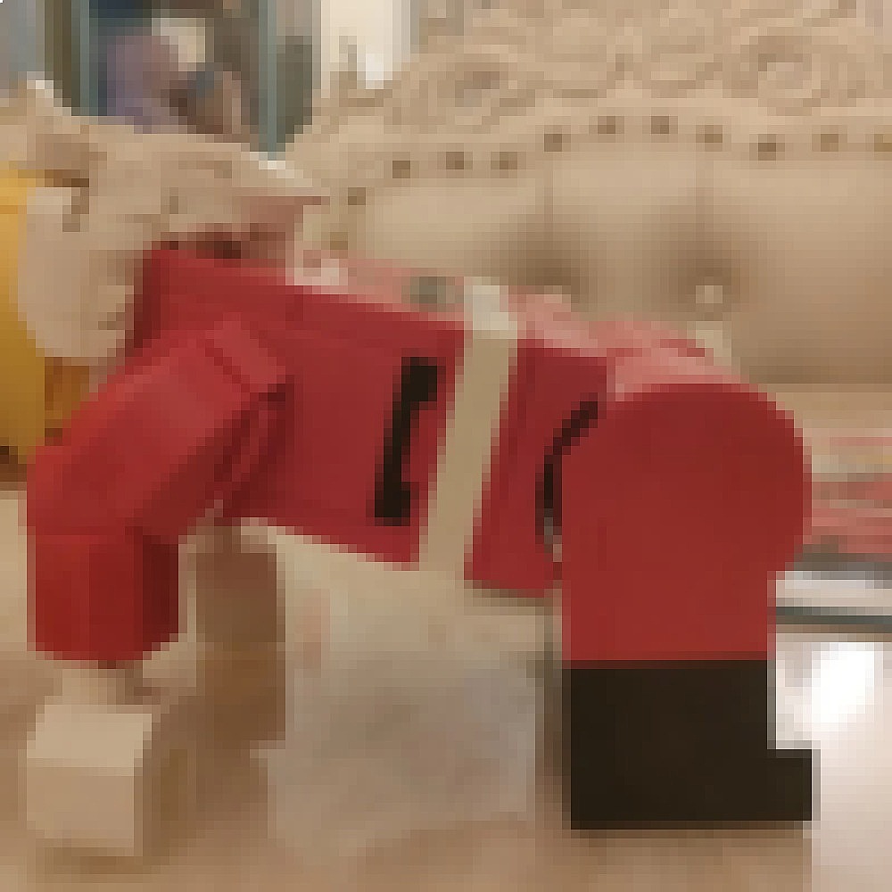 In-stock White-Bearded Santa B - Building Blocks recension och pris